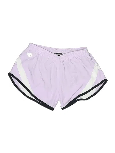 Pre-owned Descente Athletic Shorts In Purple