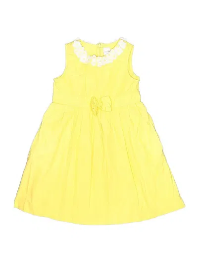 Pre-owned Gymboree Kids' Dress In Yellow