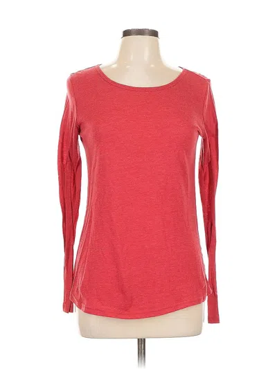 Pre-owned Bp. 3/4 Sleeve T-shirt In Red