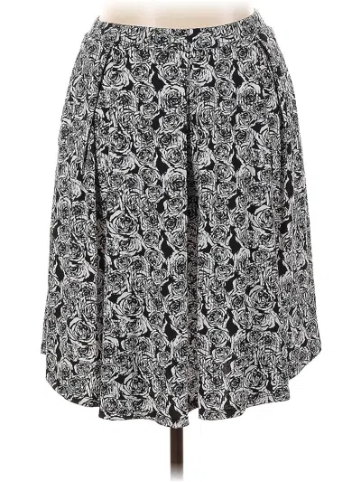 Pre-owned Lularoe Casual Skirt In Black