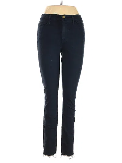 Pre-owned Frame Jeggings In Blue