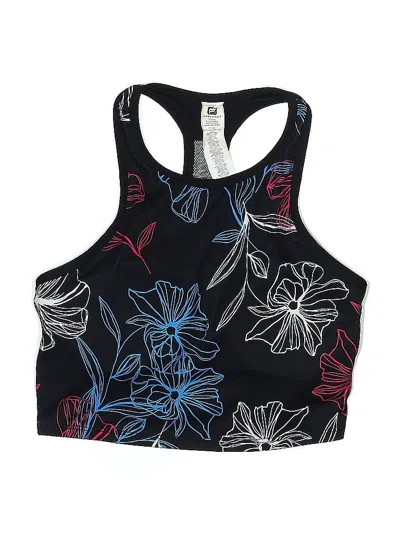 Pre-owned Fabletics Swimsuit Top Black Swimwear