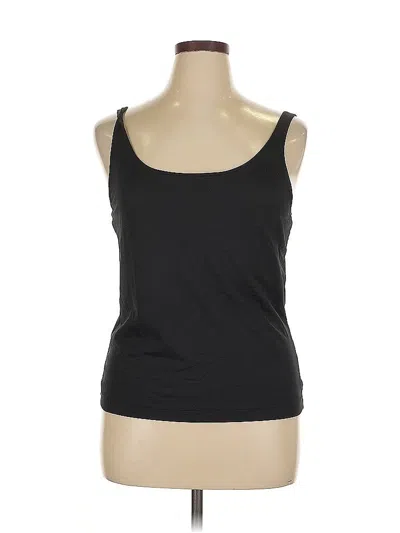Pre-owned Chico's Tank Top Black Strapless Neckline Tops