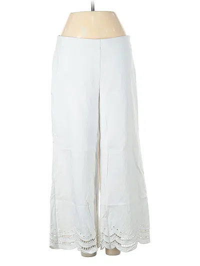 Pre-owned Chico's Casual Pants In White