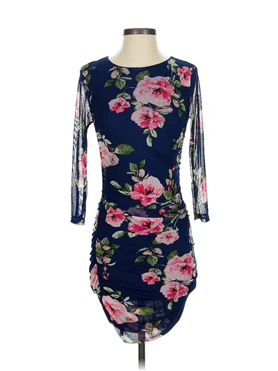 Pre-owned Urban Outfitters Cocktail Dress In Blue