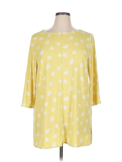 Pre-owned Alfani Casual Dress In Yellow