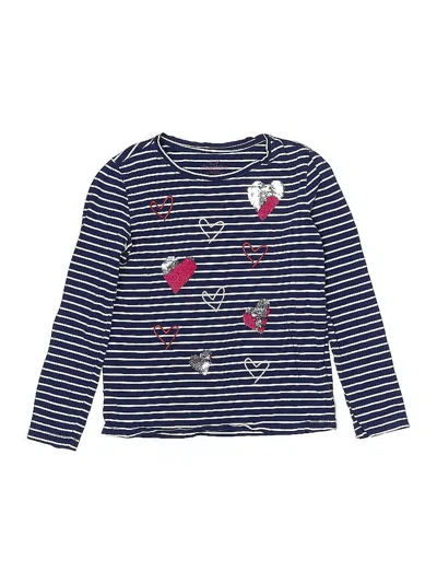 Pre-owned Vineyard Vines Kids' Long Sleeve T-shirt In Blue