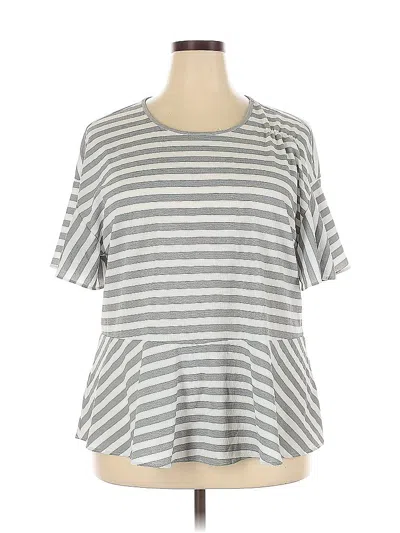 Pre-owned Ann Taylor Casual Dress In Gray