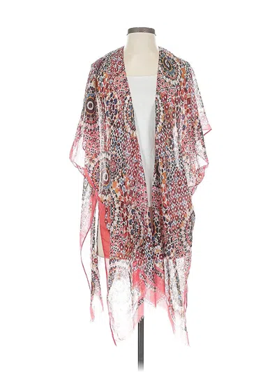 Pre-owned Coco + Carmen Kimono In Pink