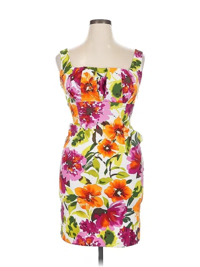 Pre-owned Dressbarn Cocktail Dress In White