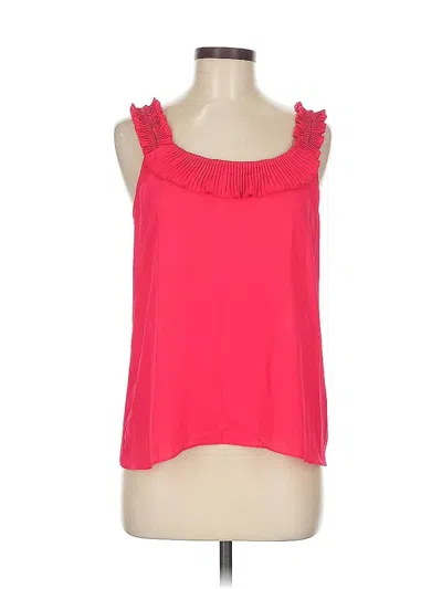Pre-owned Chelsea28 Sleeveless Blouse In Red