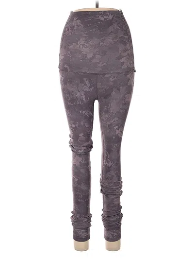 Pre-owned Lululemon Athletica Casual Pants In Purple