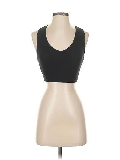 Pre-owned Zara Tank Top Black Halter Neckline Tops