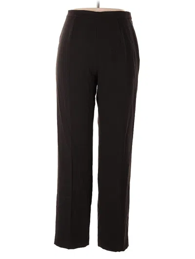 Pre-owned Kasper Dress Pants In Black