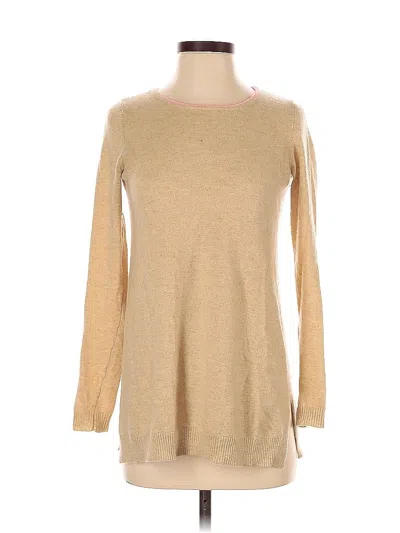 Pre-owned Lilly Pulitzer Cashmere Pullover Sweater In Brown