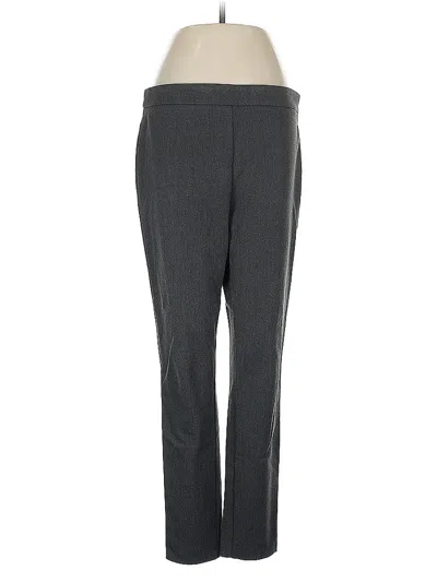 Pre-owned Ann Taylor Dress Pants In Gray
