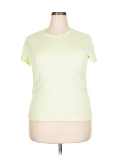 Pre-owned Gap Active T-shirt In Green