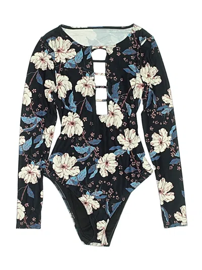 Pre-owned Billabong One Piece Swimsuit In Black