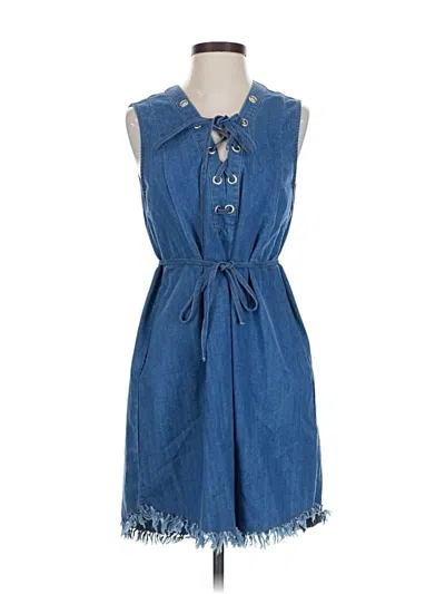 Pre-owned Umgee Casual Dress In Blue