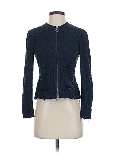 Pre-owned Rebecca Taylor Jacket In Blue