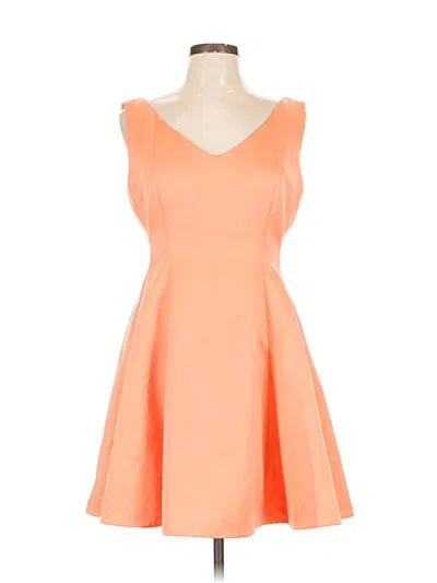 Pre-owned Adolfo Dominguez Cocktail Dress In Orange