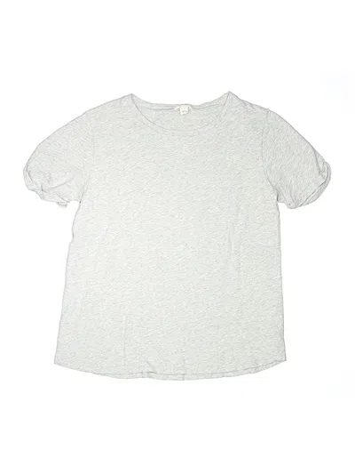 Pre-owned Crewcuts Kids' Short Sleeve T-shirt In Gray
