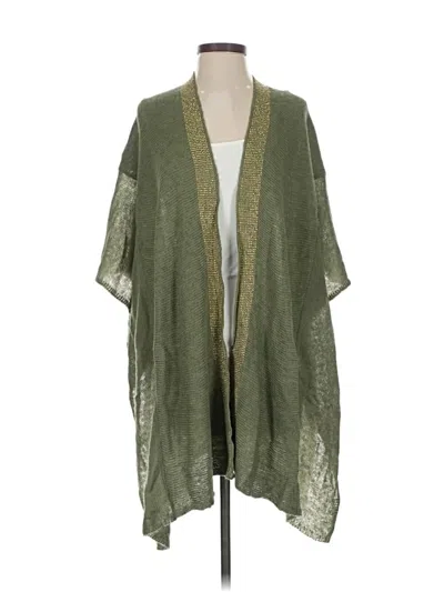 Pre-owned Chico's Wrap In Green