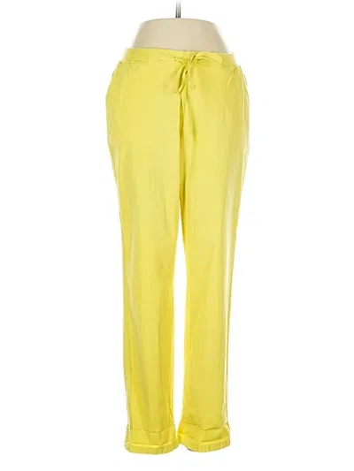 Pre-owned Style & Co Casual Pants In Yellow