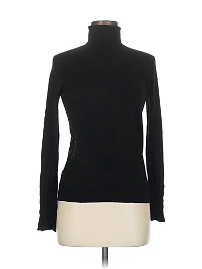 Pre-owned Zara Turtleneck Sweater In Black