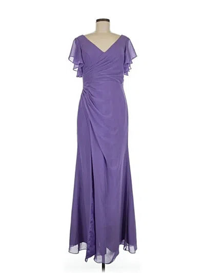Pre-owned Jj's House Cocktail Dress In Purple