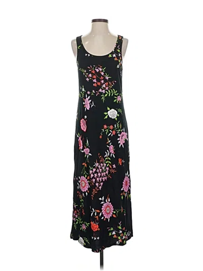 Pre-owned Natori Casual Dress In Black
