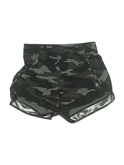 Pre-owned Athleta Athletic Shorts In Green