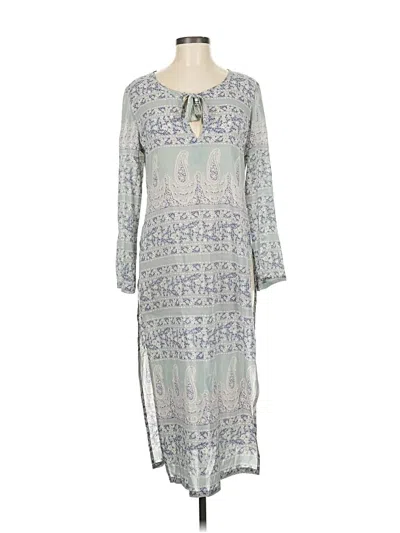 Pre-owned Calypso St Barth Casual Dress In Gray