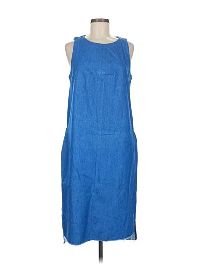 Pre-owned Trafaluc By Zara Casual Dress In Blue