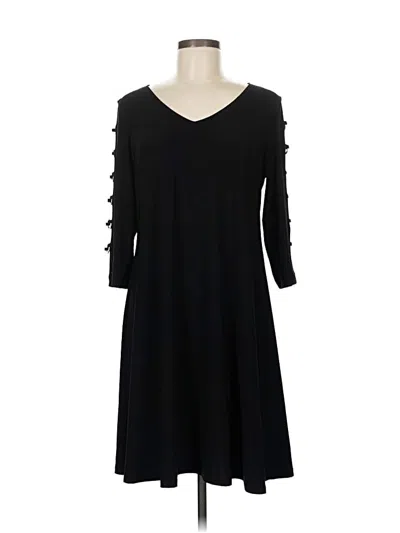 Pre-owned Msk Casual Dress In Black