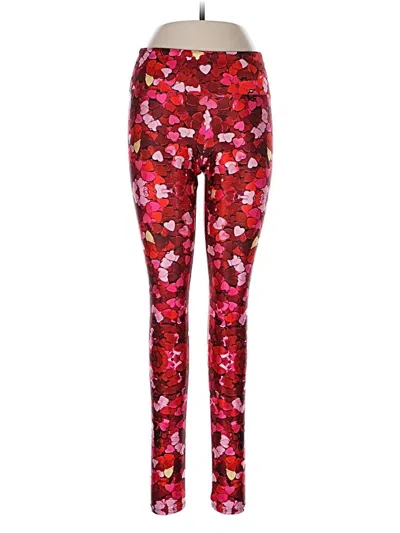 Pre-owned Goldsheep Leggings In Red