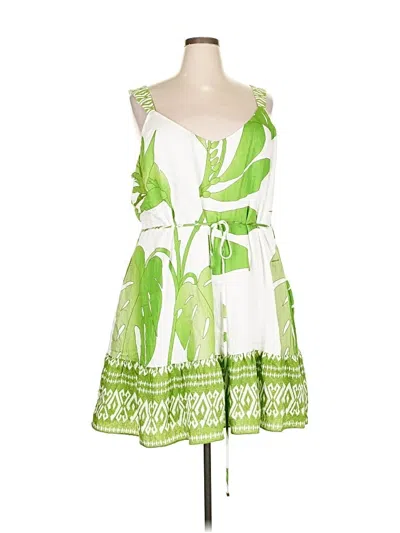 City Chic Cocktail Dress In Green