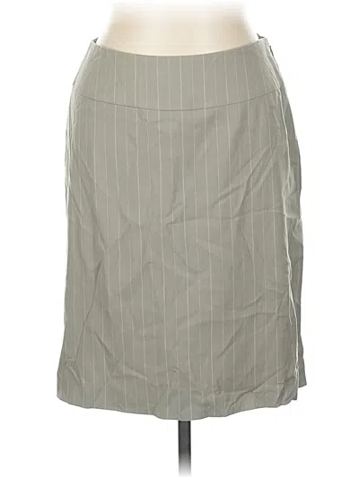 Pre-owned Amanda Smith Formal Skirt In Gray