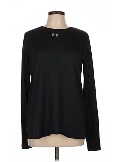 Pre-owned Under Armour Long Sleeve T-shirt In Black