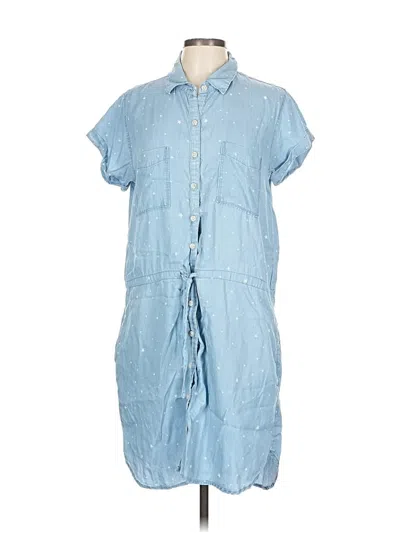 Pre-owned Thread & Supply Casual Dress In Blue
