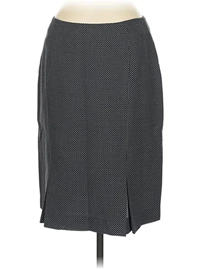 Pre-owned Jax Wool Skirt In Gray