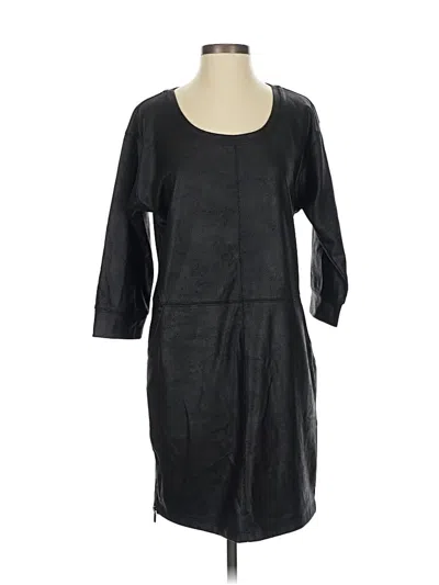 Pre-owned Gabrielle Union New York And Company Casual Dress In Black
