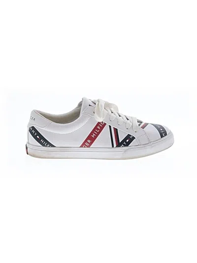 Pre-owned Tommy Hilfiger Sneakers In White