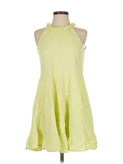 Pre-owned Elan Casual Dress In Green