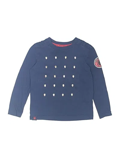 Pre-owned Spider-man Kids' Long Sleeve T-shirt In Blue
