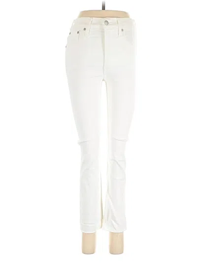 Pre-owned Madewell Jeans In White