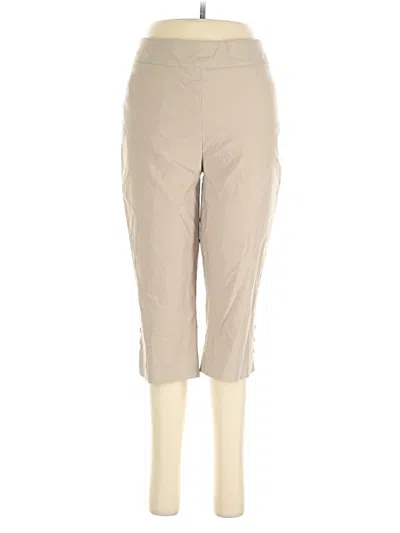 Pre-owned Chico's Khaki Pant In Brown