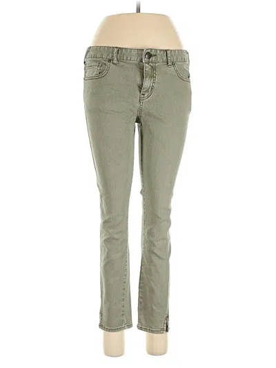 Pre-owned Free People Jeans In Green