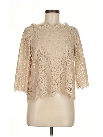 Pre-owned Joie 3/4 Sleeve Blouse In White