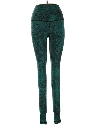 Pre-owned Lululemon Athletica Active Pants In Blue